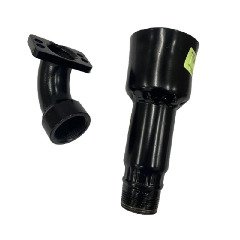 Escapamento Silencioso + Curva Para Motor Agrale M90