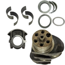 Eixo Virabrequim M790 + Mancal Central + Fixo + 2 Bronzinas