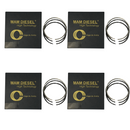 Kit 4 Anéis de Segmento 0.50 Motor Agrale M790 - MamDiesel