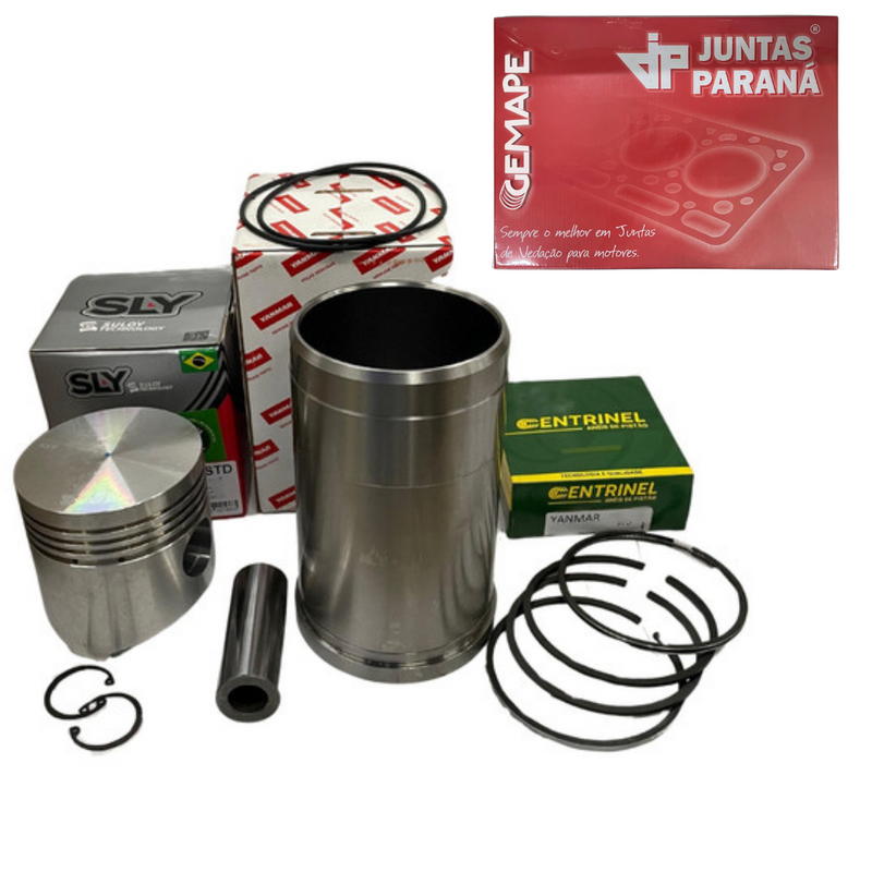 Kit Com Camisa Motor Yanmar NS18 + Jogo de Junta