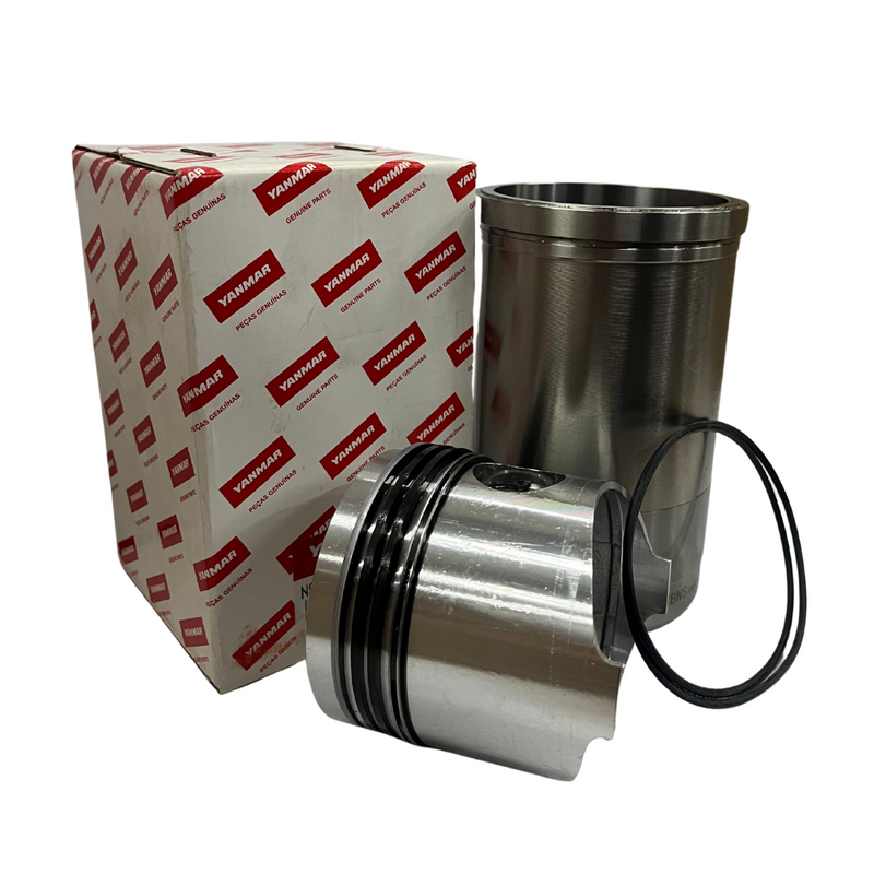 Kit Motor Yanmar Ns11 Ns12 Tc11 Camisa, Pistão E Anéis