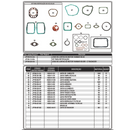Kit Para Motor Yanmar NS50 Orig + Mancal Orig +Jogo de Junta