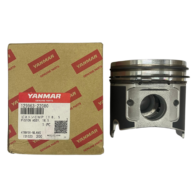 Pistão C/ Anéis Motor Yanmar 4tnv98 Original