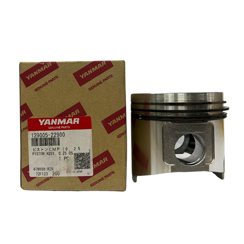 Pistão C/ Anéis Motor Yanmar 4tne98