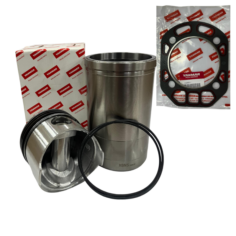 Kit Original Completo Yanmar Btd22 Btd33 + Junta Cabeçote